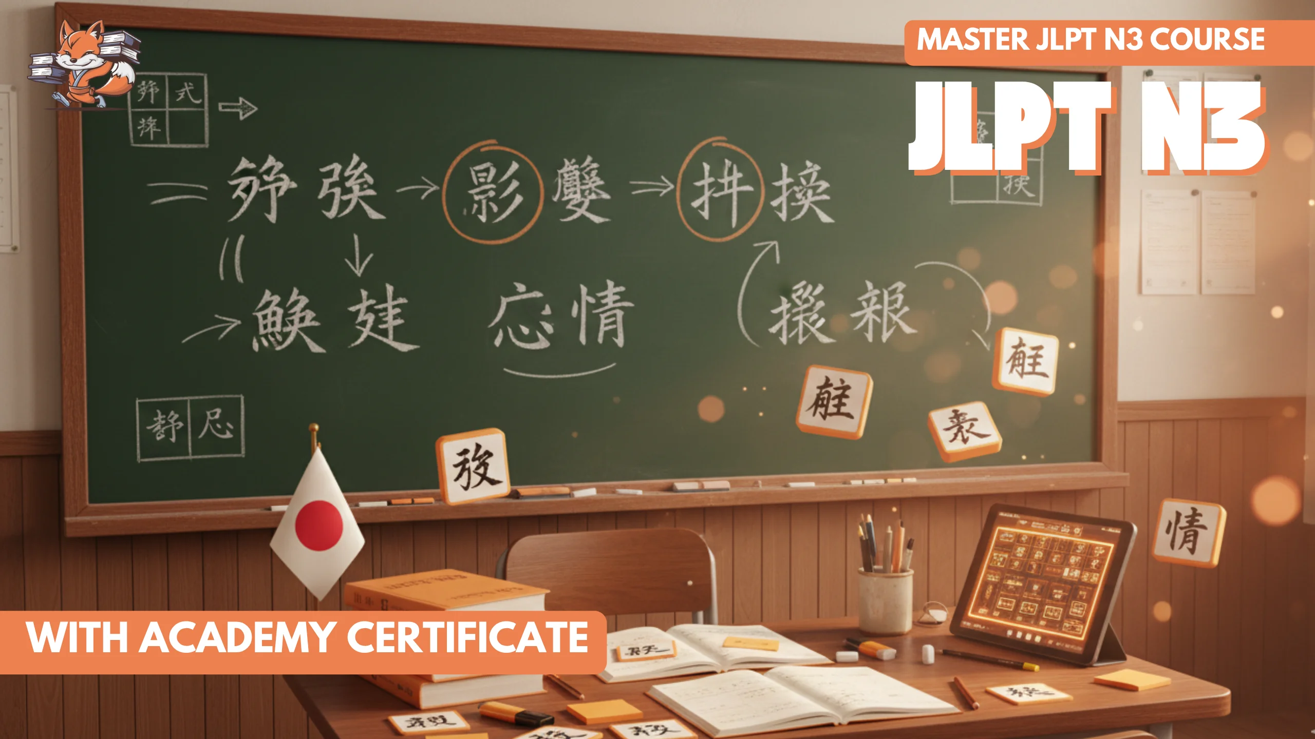 JLPT N3 – Intermediate Japanese Course