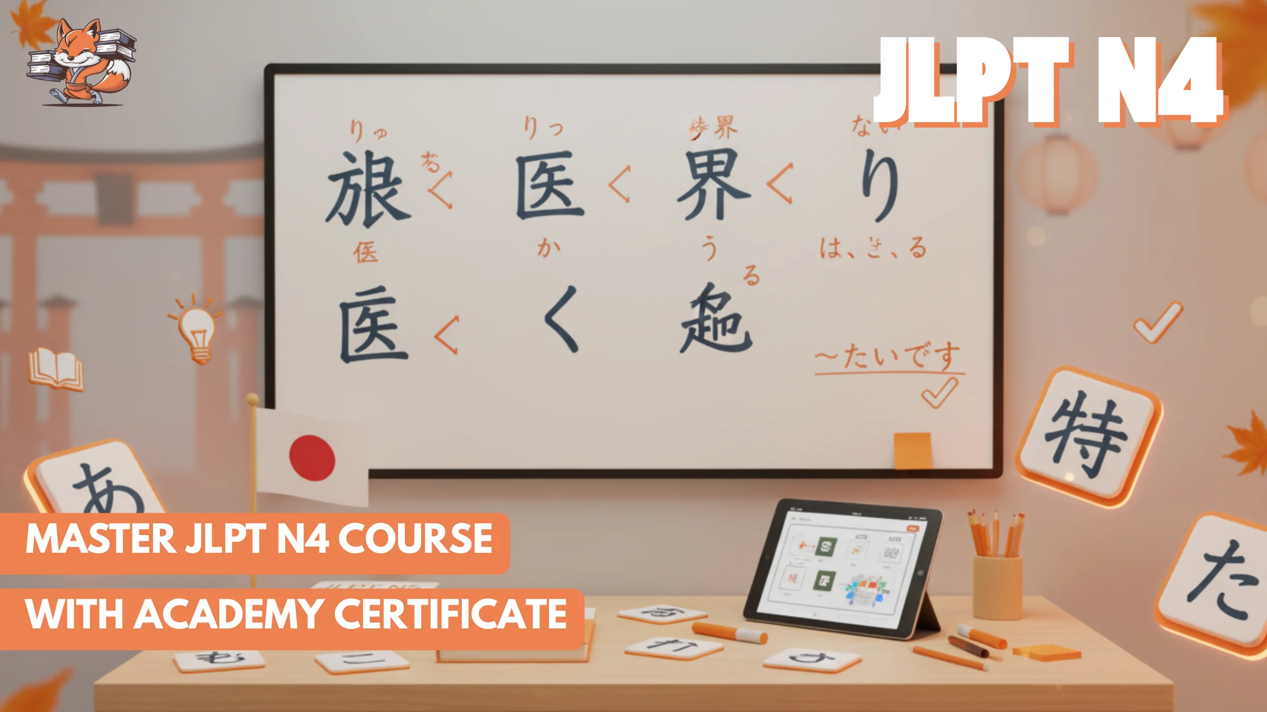 JLPT N4 – Elementary Japanese Course